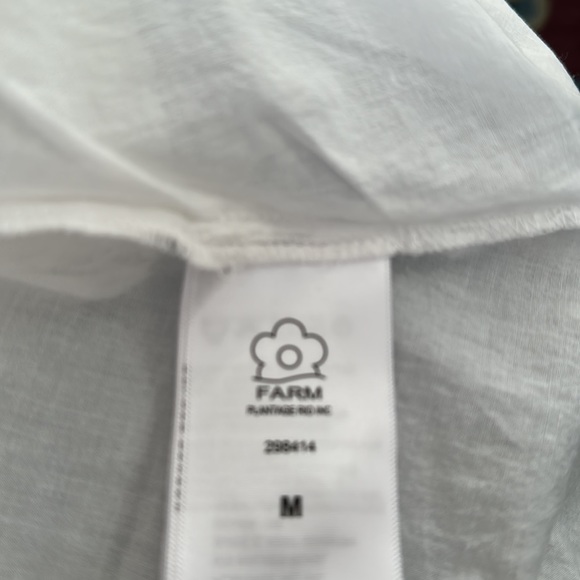 Farm Rio “Pitanga Embroidery Blouse”. New with tags from Sundance. - Picture 11 of 13